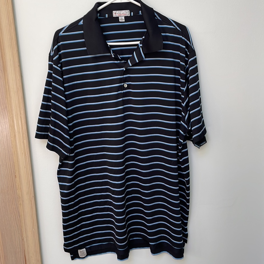Peter‎ Millar Shirt Men's XL Summer Comfort Golf Polo